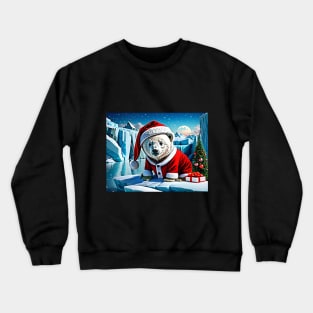 Santa Baby Polar Bear Crewneck Sweatshirt